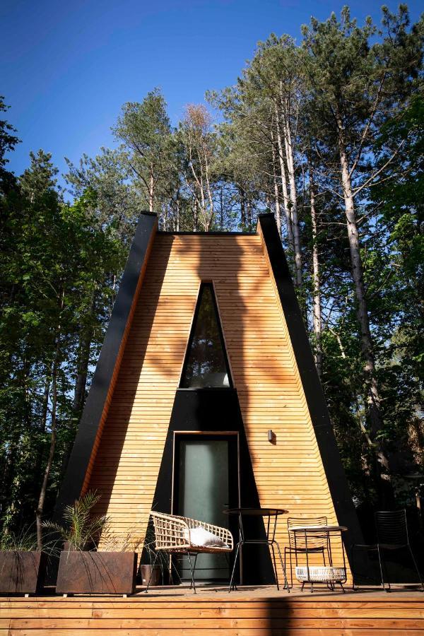 Bain De Foret - Lodges Cosy & Spa Neufchatel-Hardelot Exterior photo